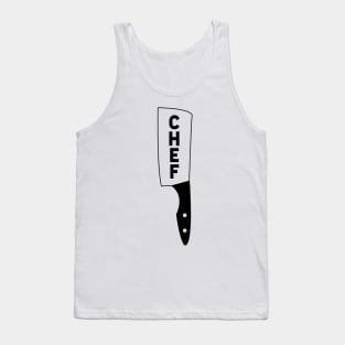 Chef Knife Funny Cooking Tee Shirt Tank Top